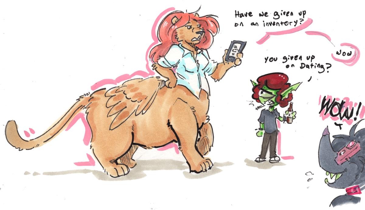 every time cial draws the gals it feels like seeing the real person after looking at a police sketch